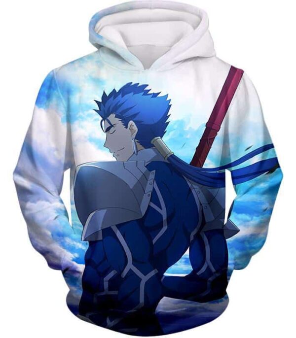 Fate Stay Night Fate Stay Night Lancer Blue Spearman Of The Wind Cool Zip Up Hoodie - Hoodie