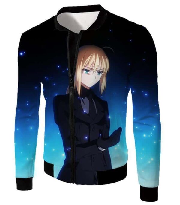 Fate Stay Night Fate Stay Night Saber Suit Altria Pendragon Hoodie - Jacket