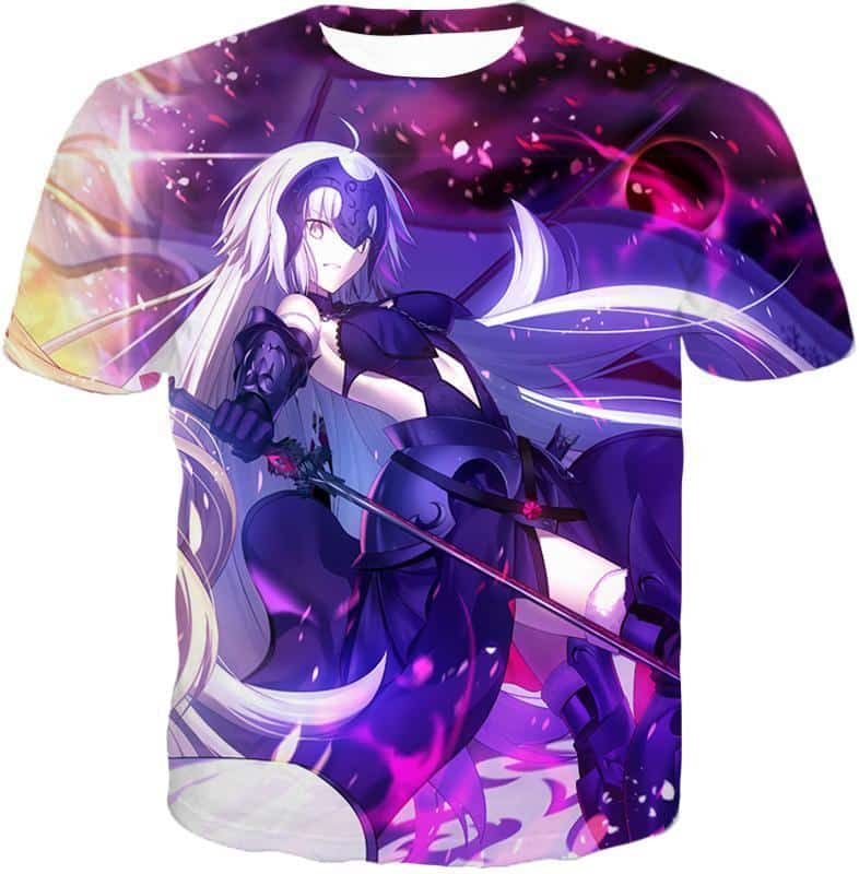 Fate Stay Night Jeanne Alter Grand Order Avenger Action Hoodie - T-Shirt