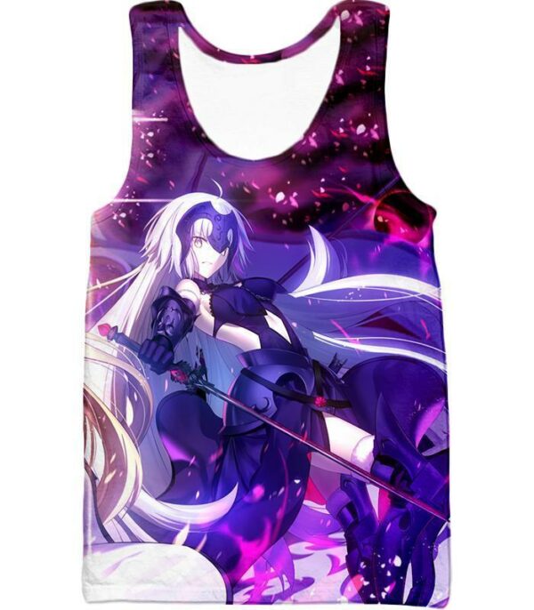 Fate Stay Night Jeanne Alter Grand Order Avenger Action Hoodie - Tank Top