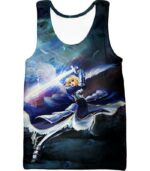 Fate Stay Night King Arthur Noble Phantasm Action Hoodie - Tank Top