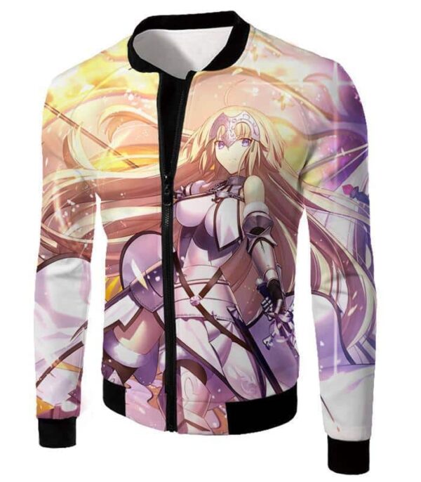 Fate Stay Night Legendary Jeanne DArc Bold Action Hoodie - Jacket