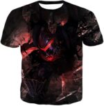 Fate Stay Night Powerful Berserker Lancelot Cool Action Zip Up Hoodie - T-Shirt