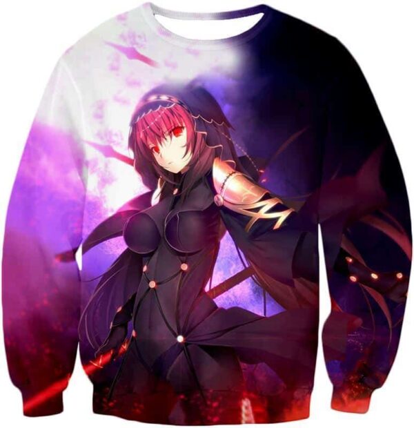 Fate Stay Night Rider Class Grand Order Scathach Cool Hoodie - Sweatshirt