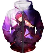 Fate Stay Night Rider Class Grand Order Scathach Cool Hoodie - Zip Up Hoodie