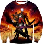 Fate Stay Night Rin And Archer Shirou Cool Action Hoodie - Sweatshirt