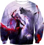 Fate Stay Night Super Cool Medusa Rider Servant Action Hoodie - Sweatshirt