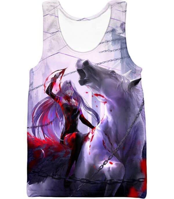 Fate Stay Night Super Cool Medusa Rider Servant Action Hoodie - Tank Top