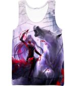 Fate Stay Night Super Cool Medusa Rider Servant Action Zip Up Hoodie - Tank Top