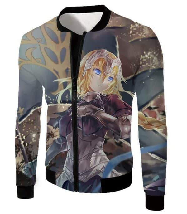 Fate Stay Night Super Hot Ruler Class Servant Jeanne DArc Hoodie - Jacket