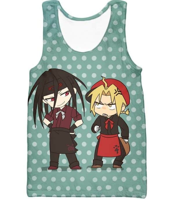 Full Metal Alchemist Hoodie - Fullmetal Alchemist Fullmetal Alchemist Super Cute Anime Illustrations Envy X Edward Hoodie - Tank Top