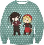 Full Metal Alchemist Hoodie - Fullmetal Alchemist Fullmetal Alchemist Super Cute Anime Illustrations Envy X Edward Hoodie - Sweatshirt