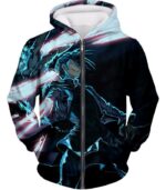 Full Metal Alchemist Hoodie - Fullmetal Alchemist Ulimate Homunculi Action Anime Promo Hoodie - Zip Up Hoodie