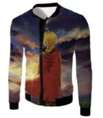 Fullmetal Alchemist Best State Alchemist Edward Elrich Art Hoodie - Jacket