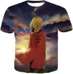 Fullmetal Alchemist Best State Alchemist Edward Elrich Art Hoodie - T-Shirt