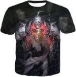 Fullmetal Alchemist Brothers Together As One Edward X Alphonse Best Anime Poster Hoodie - T-Shirt