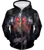 Fullmetal Alchemist Brothers Together As One Edward X Alphonse Best Anime Poster Zip Up Hoodie