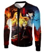 Fullmetal Alchemist Cool Fullmetal Alchemist Anime Promo Poster Hoodie - Jacket