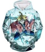 Fullmetal Alchemist Edward Elrich Ultimate Anime Action Cool Graphic Hoodie - Hoodie