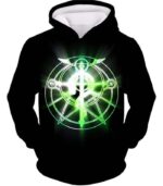 Fullmetal Alchemist Fullmetal Alchemist Alchemy Circle Symbol Black Anime Hoodie - Hoodie