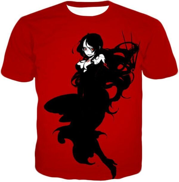 Fullmetal Alchemist Fullmetal Alchemist Deceiving Homunculi Lust Cool Promo Red Hoodie - T-Shirt