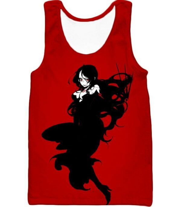 Fullmetal Alchemist Fullmetal Alchemist Deceiving Homunculi Lust Cool Promo Red Hoodie - Tank Top