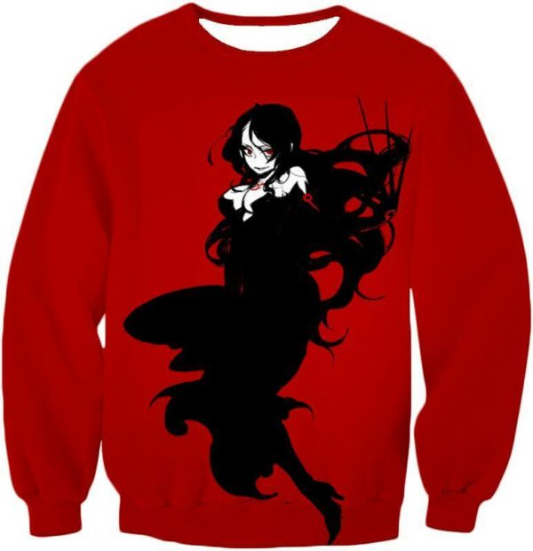 Fullmetal Alchemist Fullmetal Alchemist Deceiving Homunculi Lust Cool Promo Red Hoodie - Sweatshirt