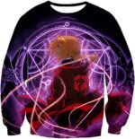 Fullmetal Alchemist Fullmetal Alchemist Edward Elrich Anime Alchemy Action Hoodie - Sweatshirt