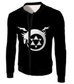 Fullmetal Alchemist Fullmetal Alchemist Homunculi Symbol Black Hoodie - Jacket