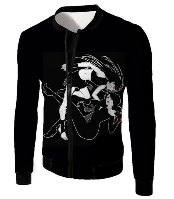 Fullmetal Alchemist Homunculi Envy X Lust Fullmetal Alchemist Anime Black Hoodie - Jacket