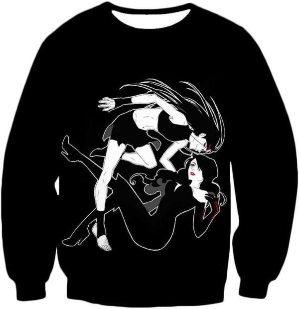 Fullmetal Alchemist Homunculi Envy X Lust Fullmetal Alchemist Anime Black Hoodie - Sweatshirt