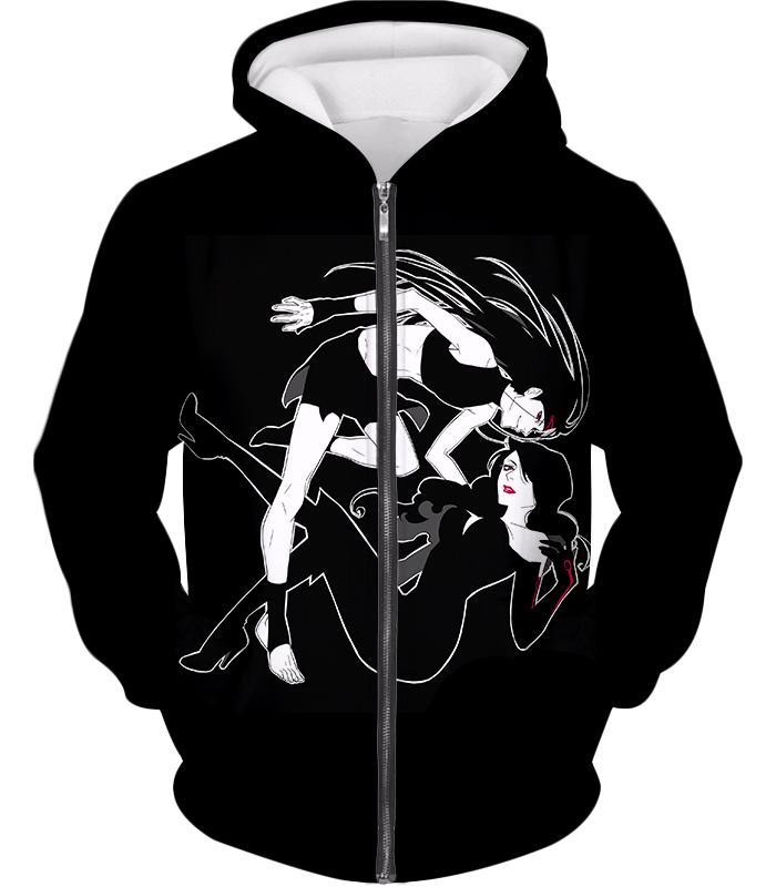 Fullmetal Alchemist Homunculi Envy X Lust Fullmetal Alchemist Anime Black Zip Up Hoodie