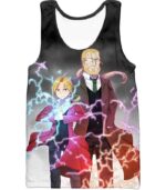 Fullmetal Alchemist Like Father Like Son Best Alchemists Edward X Hohenhiem Cool Promo Action Hoodie - Tank Top