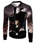 Fullmetal Alchemist State Alchemists Edward X Roy Hoodie - Jacket