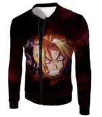 Fullmetal Alchemist Trying Hard And Desperate Edward Elrich Hoodie - Jacket