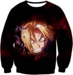 Fullmetal Alchemist Trying Hard And Desperate Edward Elrich Hoodie - Sweatshirt