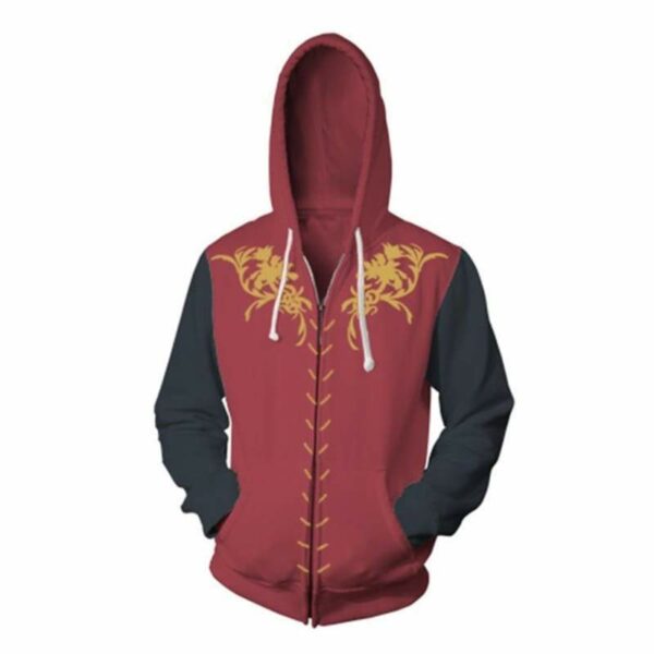 Game Of Thrones Cosplay Jacket Zip Up Hoodie