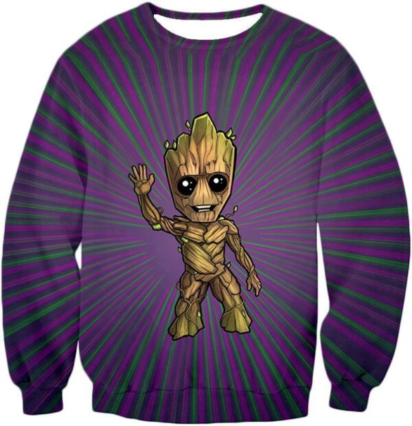 Baby Groot Hoodie - Sweatshirt