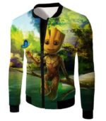 Hero Young Sapling Groot Hoodie - Jacket