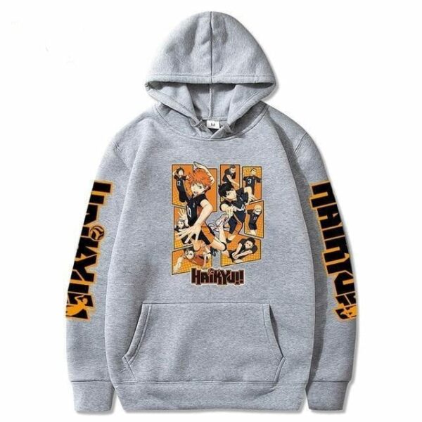 Haikyuu Hoodie Karasuno Synchronized Attack