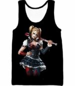 Gotham Citys Havoc Creator Hot Harley Quinn HD Black Promo Hoodie - Tank Top