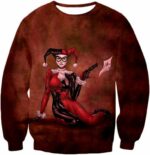 Gotham Citys Queen Harley Quinn Promo Hoodie - Sweatshirt