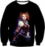 Harley Quinn Fan Art HD Black ] Hoodie - Sweatshirt