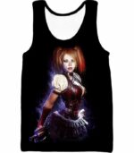 Harley Quinn Fan Art HD Black ] Hoodie - Tank Top