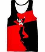 Harley Quinn Promo Red And Black Hoodie - Tank Top