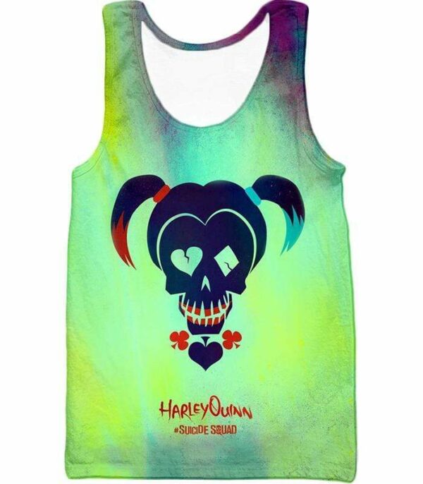 Harley Quinn Promo Suicide Squad Logo Hoodie - Tank Top