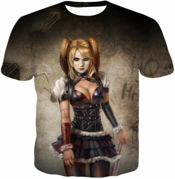 Hot Blonde Harley Quinn HD Graphic Hoodie - T-Shirt