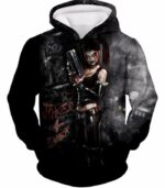 Jokers Love Harley Quinn Cool Action Promo Zip Up Hoodie - Hoodie