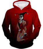 Sexy DC Comic Villain Harley Quinn Cool Red Hoodie - Hoodie