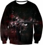 Suicide Squads Harley Quinn Action HD Graphic Hoodie - Sweatshirt